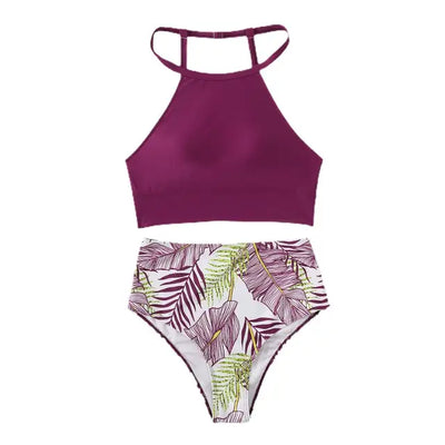 Héloïse® | Badeanzug mit Blumenmuster und hoher Taille