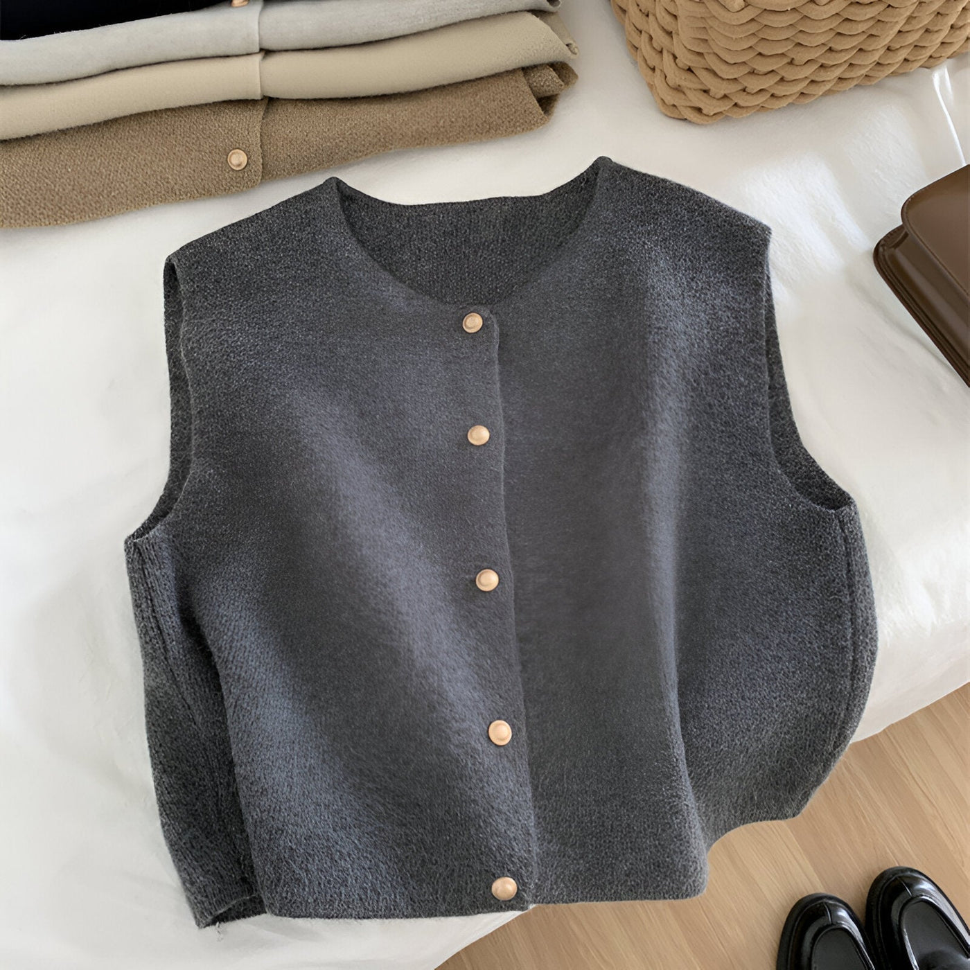 Erika | Elegantes Stricktop für den Herbst