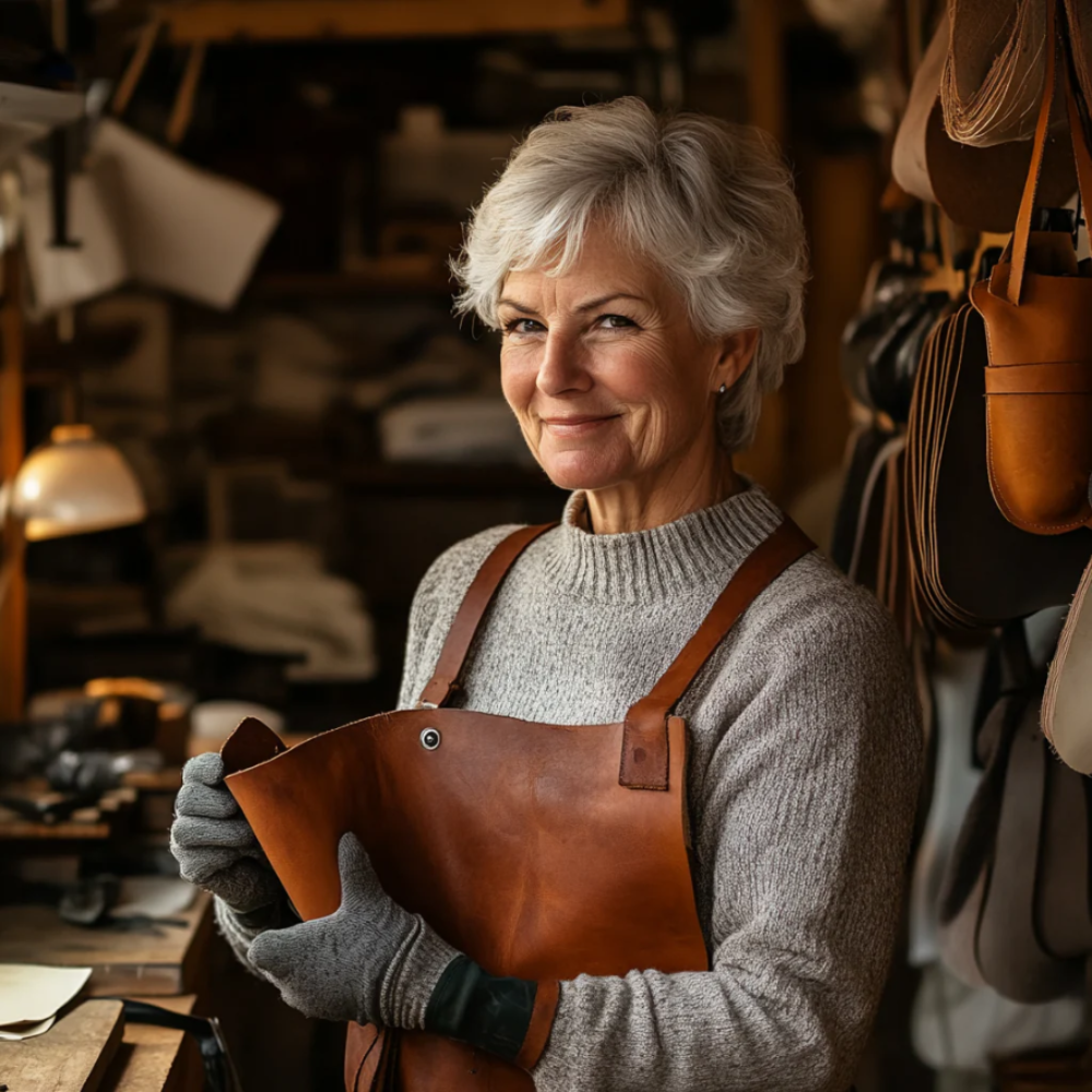 Elegante Handtasche | Kunstleder | Klassischer Business-Look