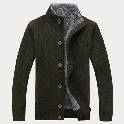 Herren Strickjacke mit Knopfleiste