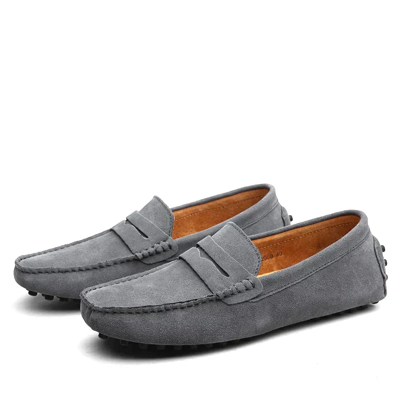 Loafers aus Wildleder im Italienischen Stil