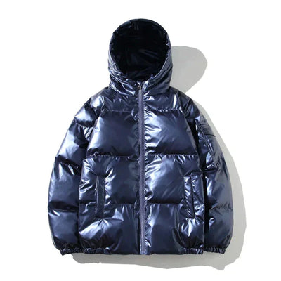 Herren Winterjacke Winddicht | Pufferjacke für Outdoor