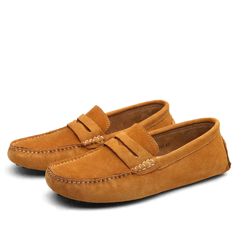 Loafers aus Wildleder im Italienischen Stil