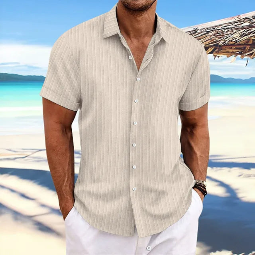 Herren Elegantes Jacquardhemd | Vielseitig und Stilvoll