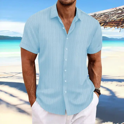 Herren Elegantes Jacquardhemd | Vielseitig und Stilvoll