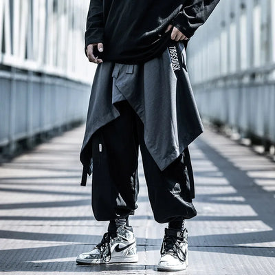 Rafael – Techwear Hip Hop Herren Harem Shorts