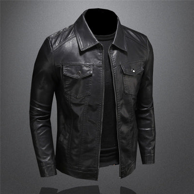 Overshirt Lederjacke für Herren