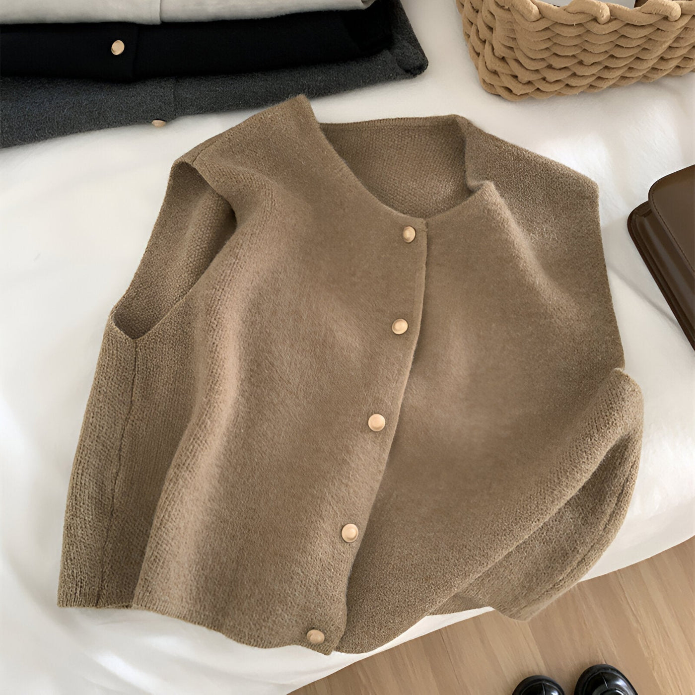 Erika | Elegantes Stricktop für den Herbst