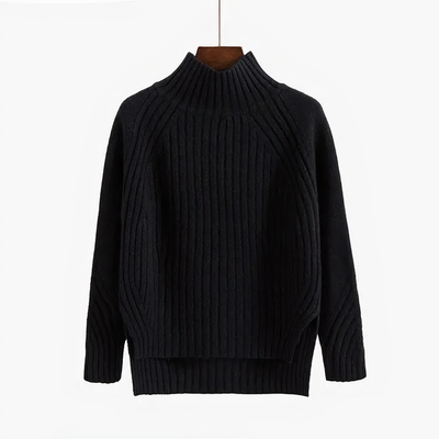 Lula | strickpullover mit rundhalsausschnitt