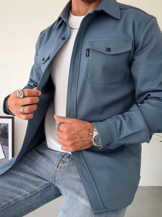 Leon | Stilvolles Casual-Shirt