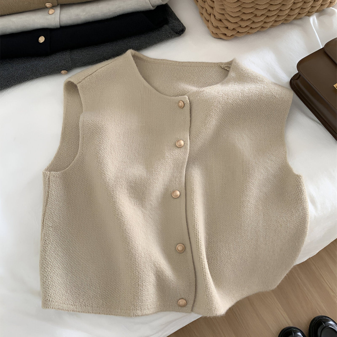 Erika | Elegantes Stricktop für den Herbst