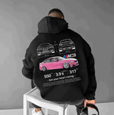 BMW Schwarzer Hoodie