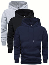 Grau/Schwarz/Marineblau