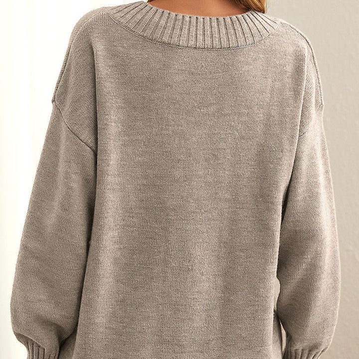 Susa - kaschmir pullover - damen strickpullover mit v ausschnitt