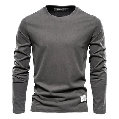 Klassisches langärmeliges Shirt, Herrenhemd