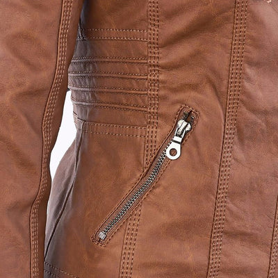 Franziska | Faux Leder Sommerjacke