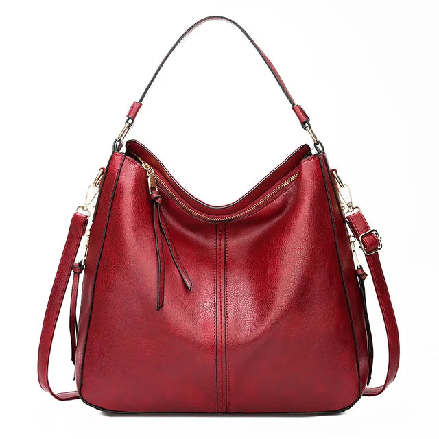 Große Ledertasche im Vintage Stil