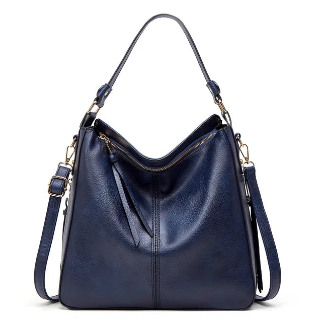 Große Ledertasche im Vintage Stil