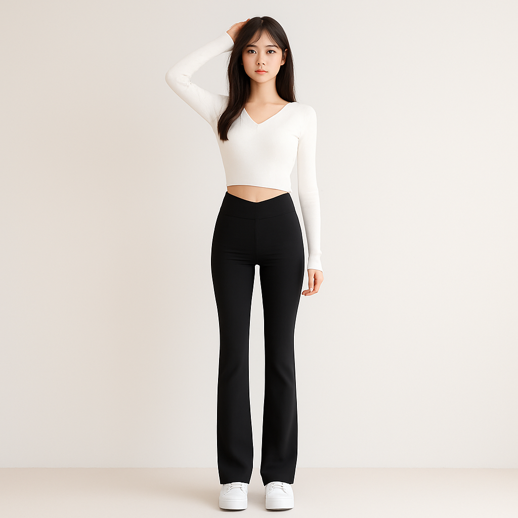 Marielle | Schlaghose mit hoher Taille