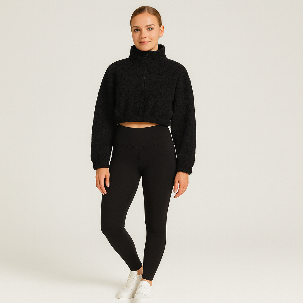 Marlis | Fleecegefüttertes Yoga-Outfit-Set
