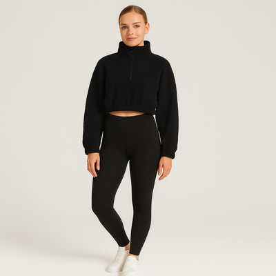 Marlis | Fleecegefüttertes Yoga-Outfit-Set