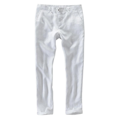 100% Leinen Casual Pants
