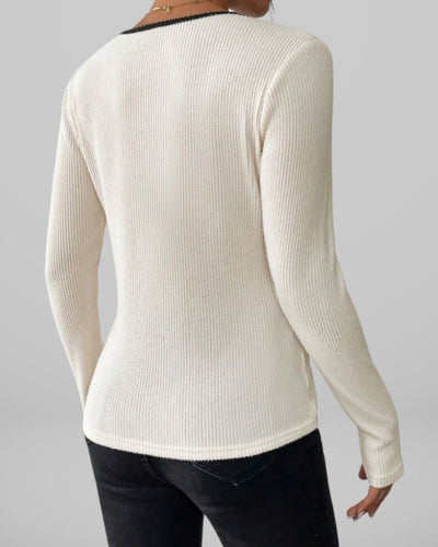 Odette® | Elegantes Wickeloberteil mit V-Ausschnitt