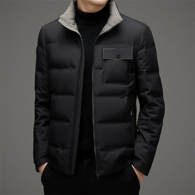 Elegante wattierte Jacke für Herren