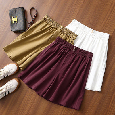 Femme Relaxed Fit Casual Shorts Heidi-Mode