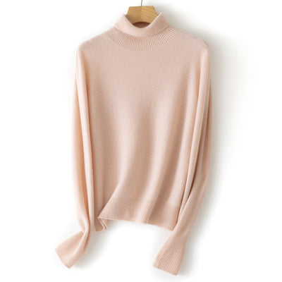 Femme Luxuriöser Rollkragenpullover Heidi-Mode