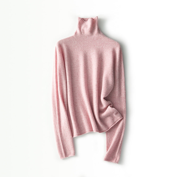 Femme Mock Neck Pullover Heidi-Mode