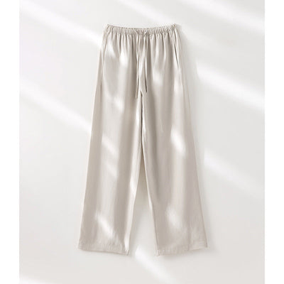 Femme Leichte Relaxed Fit Weite-Hosen Heidi-Mode