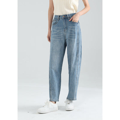 Femme Relaxed Fit High-Waisted Denim-Hose Heidi-Mode