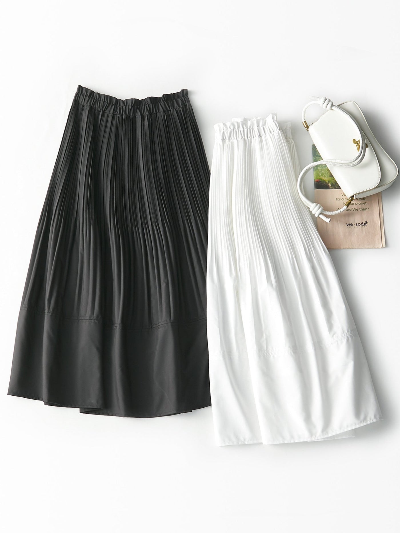 Femme Falten Maxi Rock Heidi-Mode