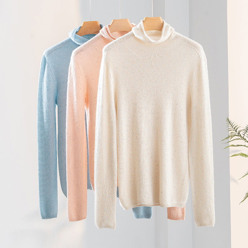 Femme Leichtgewicht Rollkragenpullover Heidi-Mode