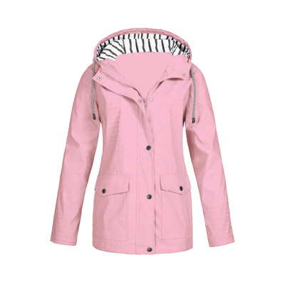 Regenjacke Damen Wasserdicht | Leicht & Mit Kapuze