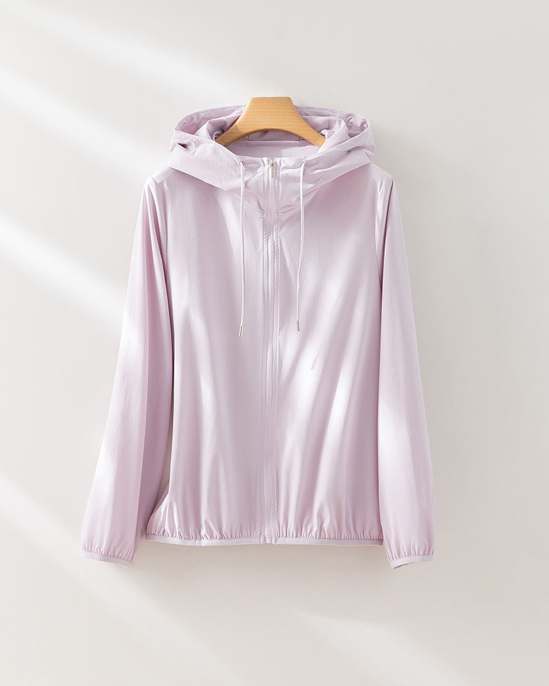 Femme Leichte Kapuzenwindjacke Heidi-Mode