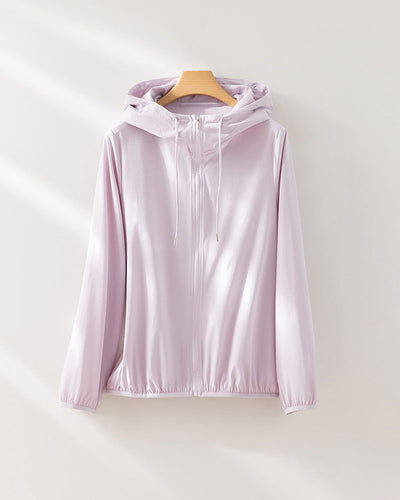 Femme Leichte Kapuzenwindjacke Heidi-Mode