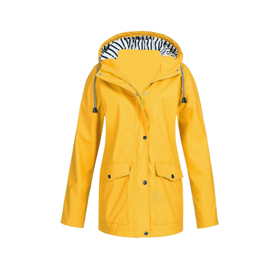 Regenjacke Damen Wasserdicht | Leicht & Mit Kapuze