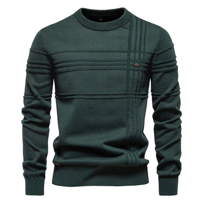 Levron | Pullover mit Brustmuster