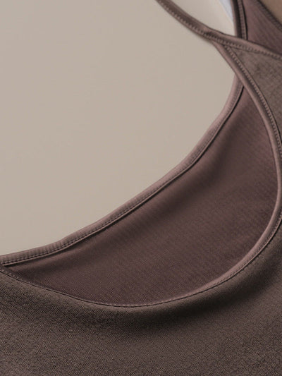 Femme Leichtes Ripp-Camisole-Top Heidi-Mode