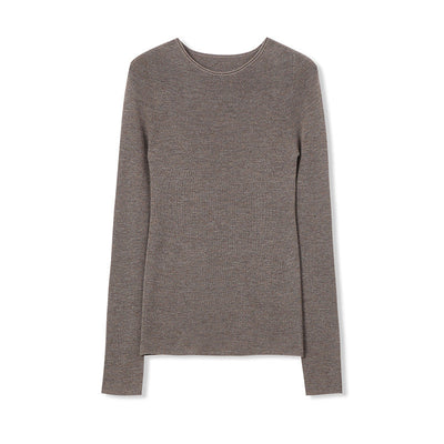 Femme Leichtgewicht Langarm Essentials Top Heidi-Mode