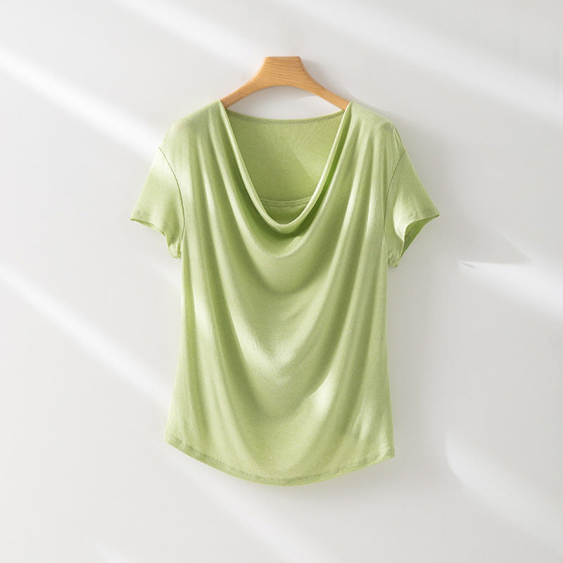 Femme Relaxed Fit Drape Top Heidi-Mode