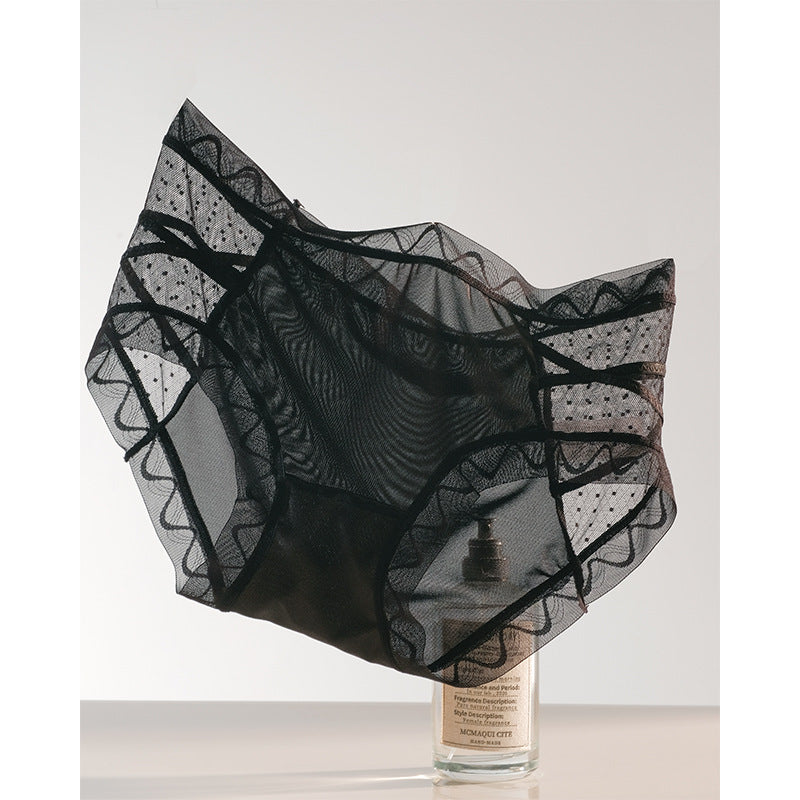 Femme Spitzen-Mesh-Unterwäsche Heidi-Mode