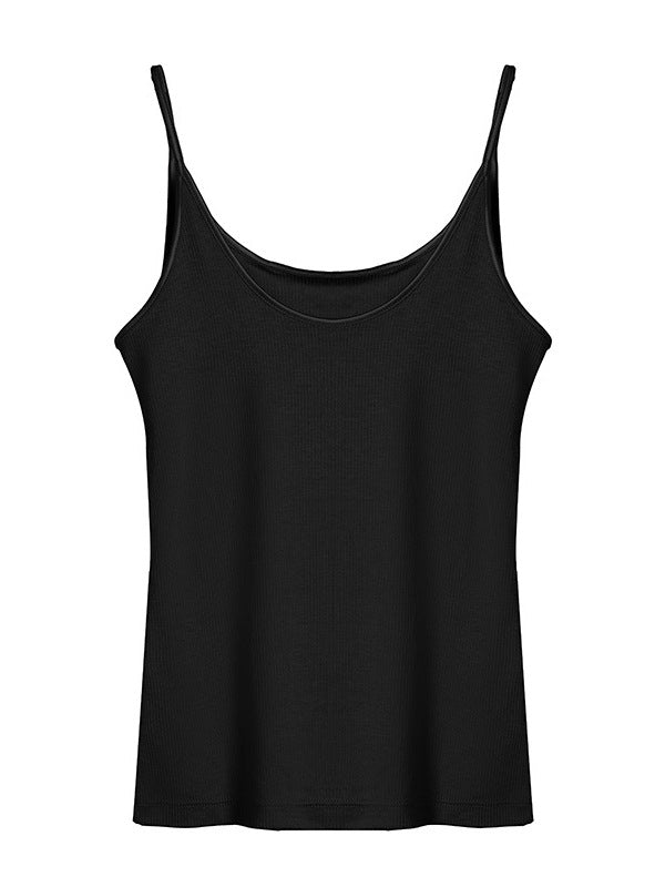 Femme Leichtes Ripp-Camisole-Top Heidi-Mode