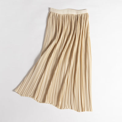Femme Falten Maxi Rock Heidi-Mode