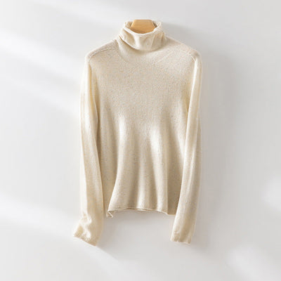 Femme Leichtgewicht Rollkragenpullover Heidi-Mode