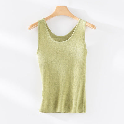 Femme Premium Komfort Strick Tank Top Heidi-Mode