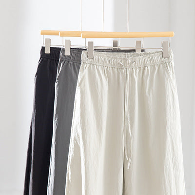 Damen Leichte Hochtaillierte Bequeme Hose Heidi-Mode