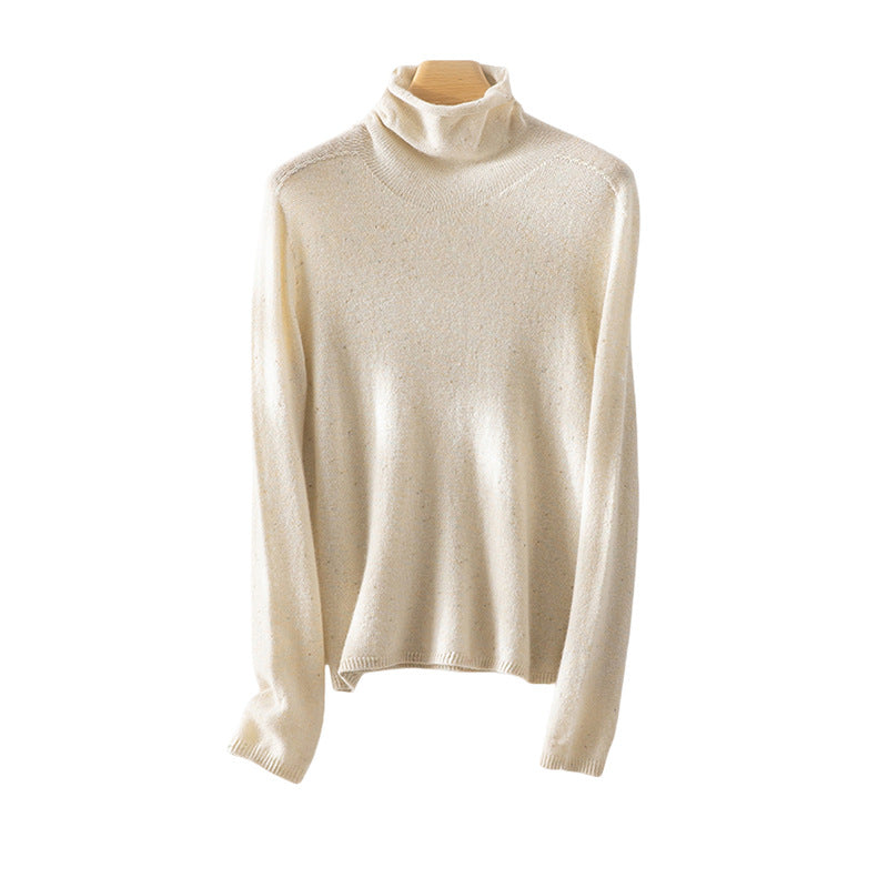 Femme Leichtgewicht Rollkragenpullover Heidi-Mode